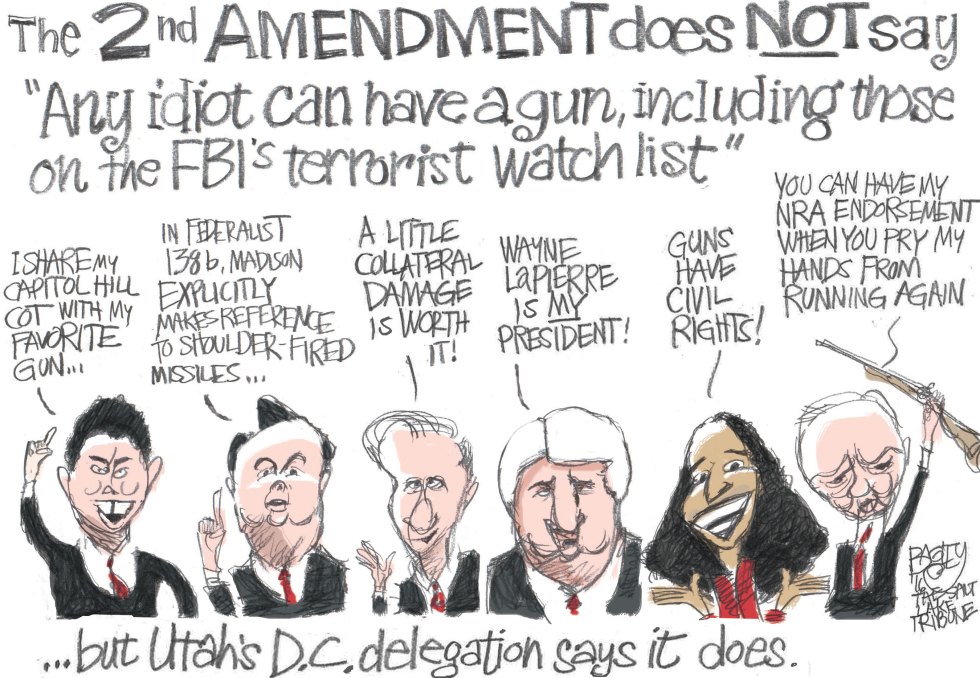  LOCAL TERRORIST WATCH by Pat Bagley