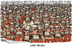 LONE WOLVES by Rick McKee