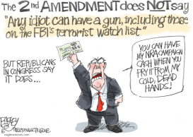 TERRORIST WATCH by Pat Bagley