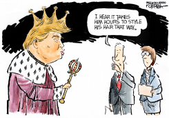 TRUMPS CROWN by Jeff Koterba