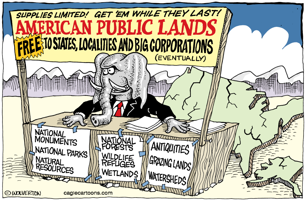  GIVING AWAY FEDERAL PUBLIC LANDS by Wolverton