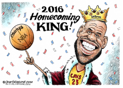 CAVS NBA CHAMPS 2016 by Dave Granlund