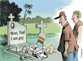 ORLANDO VICTIMS by Patrick Chappatte