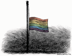 TIROTEO EN CLUB LGBT DE ORLANDO by Daryl Cagle