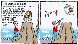 BAN 2ND AMENDMENT by Bob Englehart