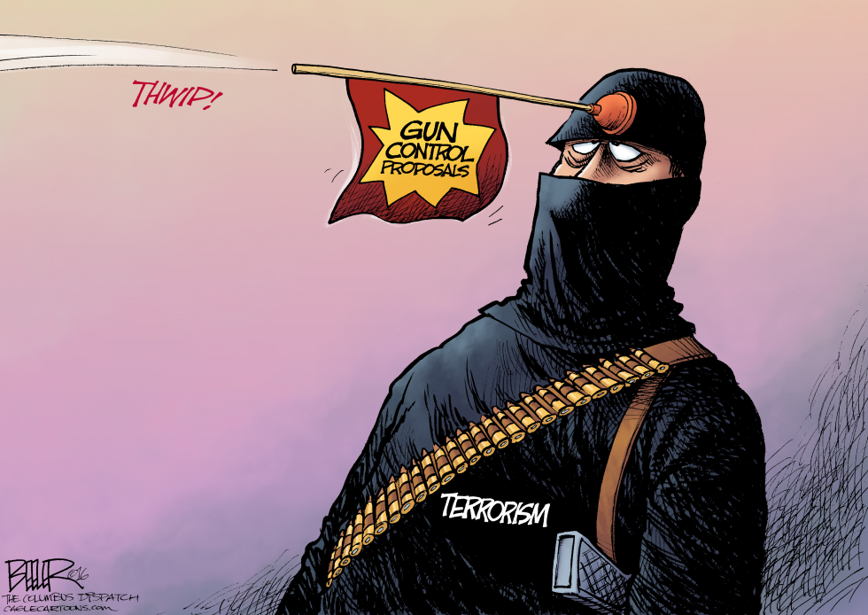  TERRORISM CONTROL by Nate Beeler