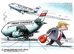 TRUMP AND LOW FUNDS by Dave Granlund