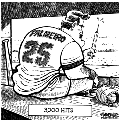 3000 HITS FOR RAFAEL PALMEIRO by RJ Matson