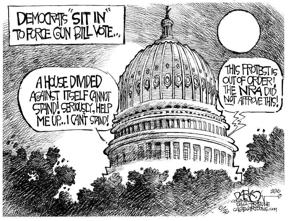  DEMOCRAT SIT IN by John Darkow