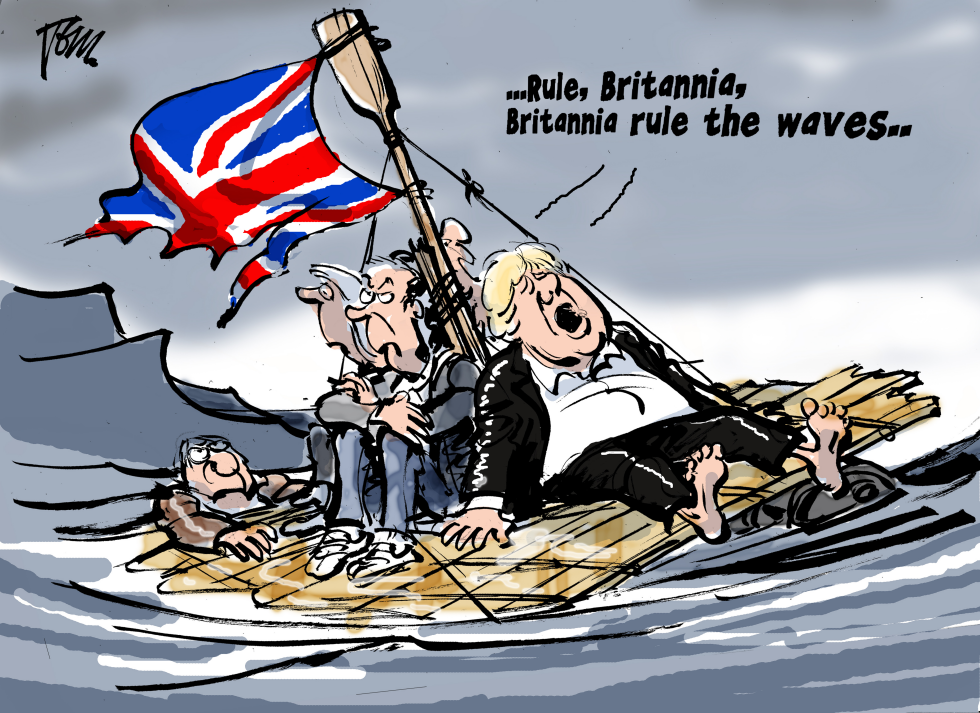  RULE BRITANNIA by Tom Janssen