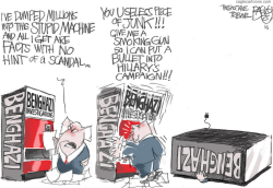 BENGHAZI TRUTHERS  by Pat Bagley