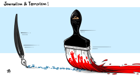 JOURNALISM  TERRORISM by Emad Hajjaj