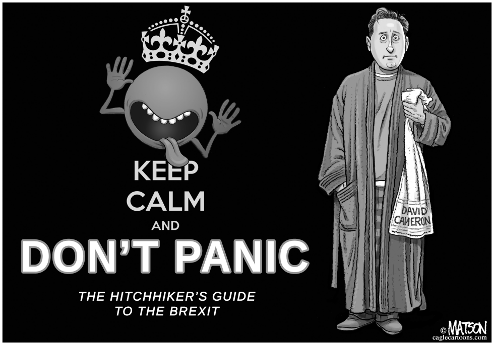  KEEP CALM AND BREXIT by RJ Matson