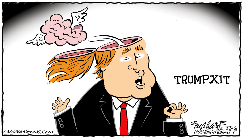  TRUMP AND BREXIT by Bob Englehart