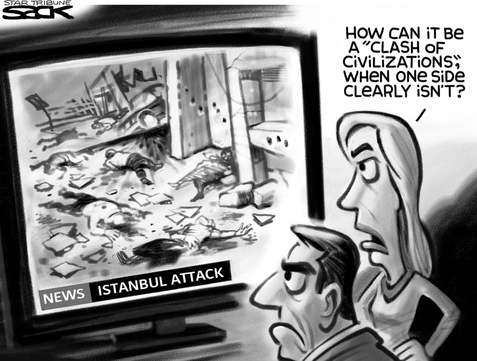  ISTANBUL ATTACK by Steve Sack