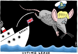 EXIT BORIS JOHNSON by Schot