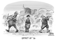 DIVIDED SPIRIT OF '16 by RJ Matson