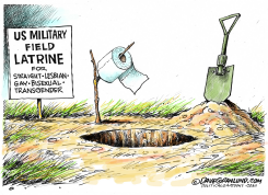 US MILITARY AND LGBT by Dave Granlund