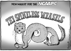 NCAA POLITICAL CORRECTNESS by Bob Englehart