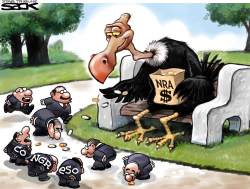 PAJARITOS DE LA NRA  by Steve Sack