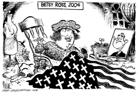 BETSY ROSS 2004 by Mike Lane