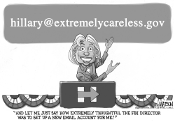 NEW EMAIL SET UP FOR HILLARY by RJ Matson