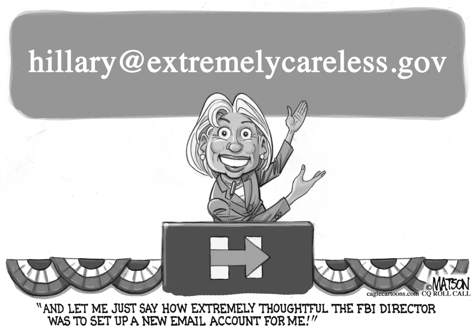  NEW EMAIL SET UP FOR HILLARY by RJ Matson