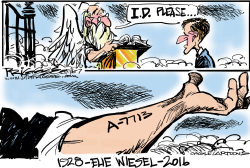 WIESEL -RIP by Milt Priggee