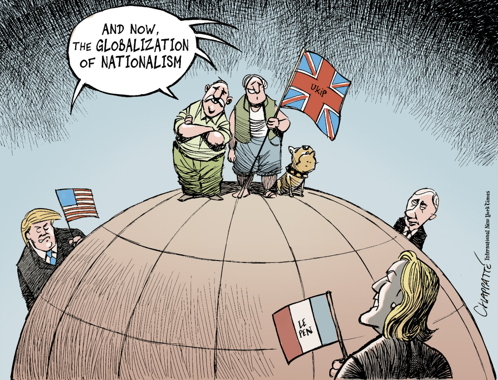  A POST-BREXIT WORLD	 by Patrick Chappatte