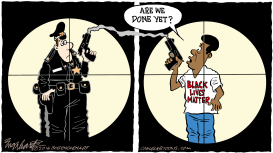 DALLAS COPS by Bob Englehart