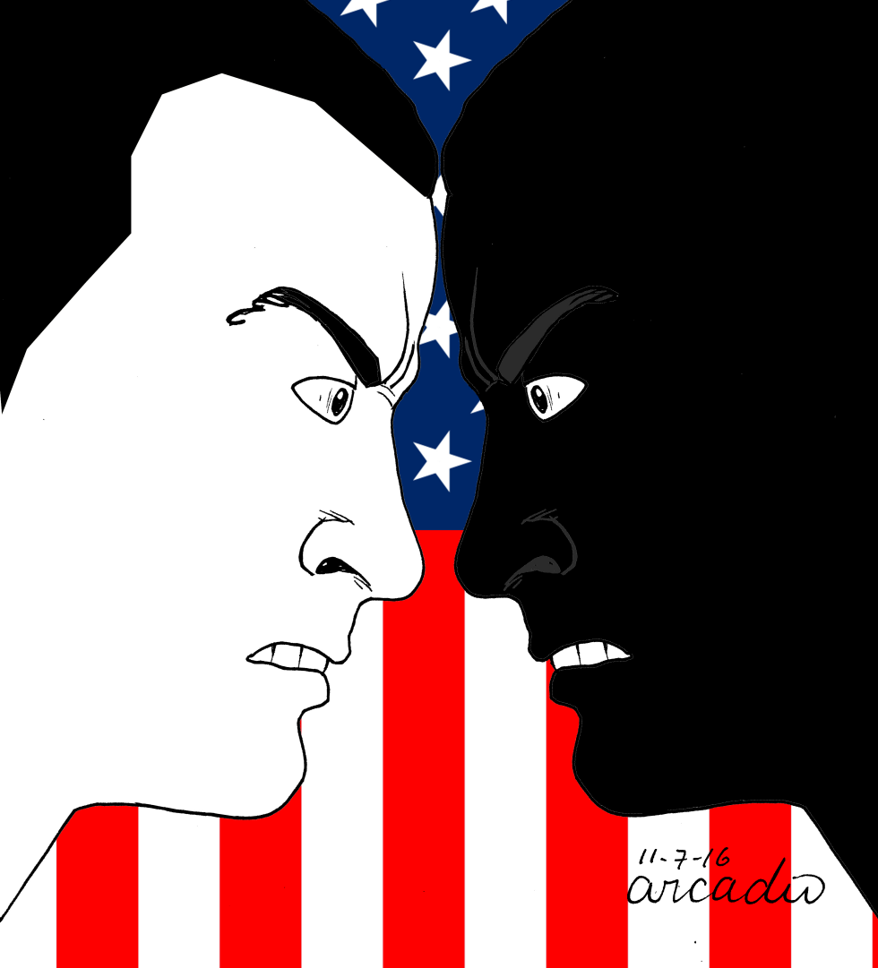  RACIAL FIGHT/LUCHA RACIAL by Arcadio Esquivel