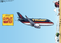 AIR TRUMP by Nate Beeler