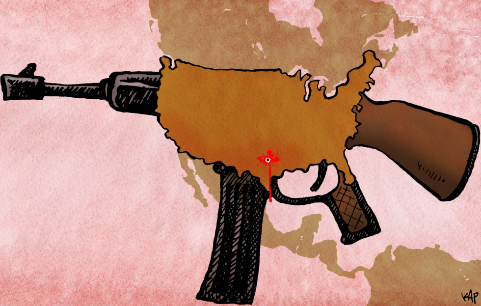  GUNS IN AMERICA by Kap