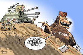 NATO AND RUSSIAN THREAT by Paresh Nath