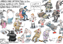 FIRST PERSON SHOOTER by Pat Bagley