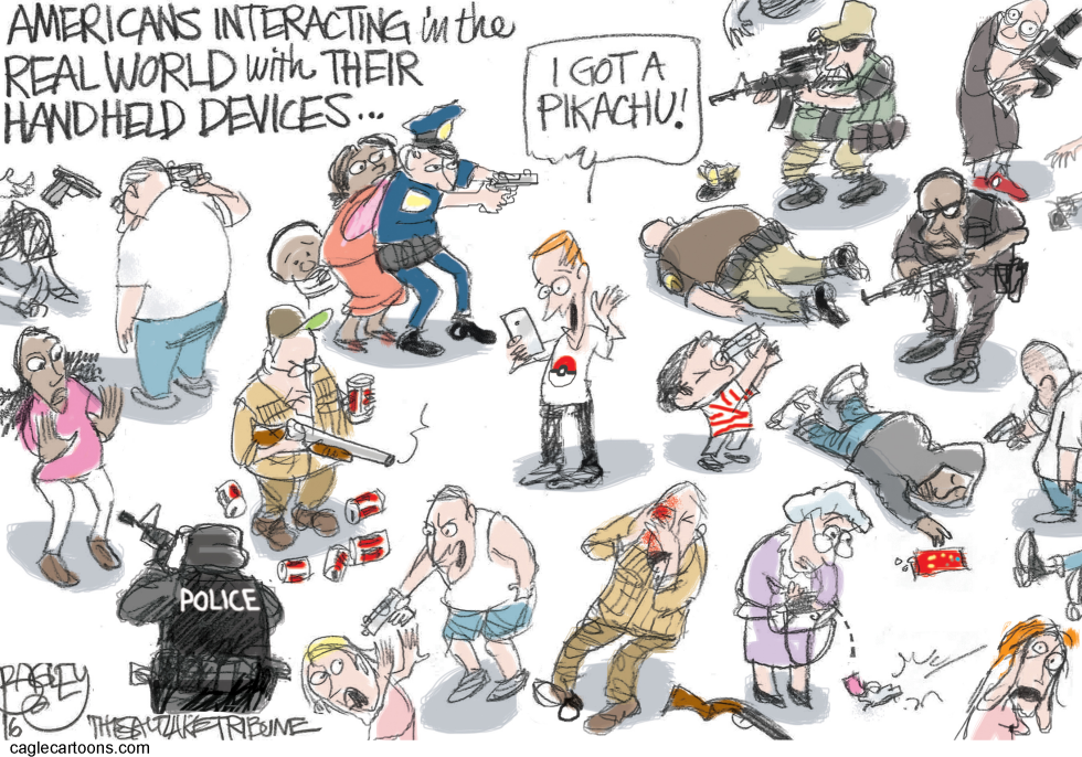  FIRST PERSON SHOOTER by Pat Bagley