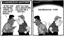 RACE by Bob Englehart