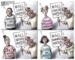 BLACK LIVES MATTER by Adam Zyglis