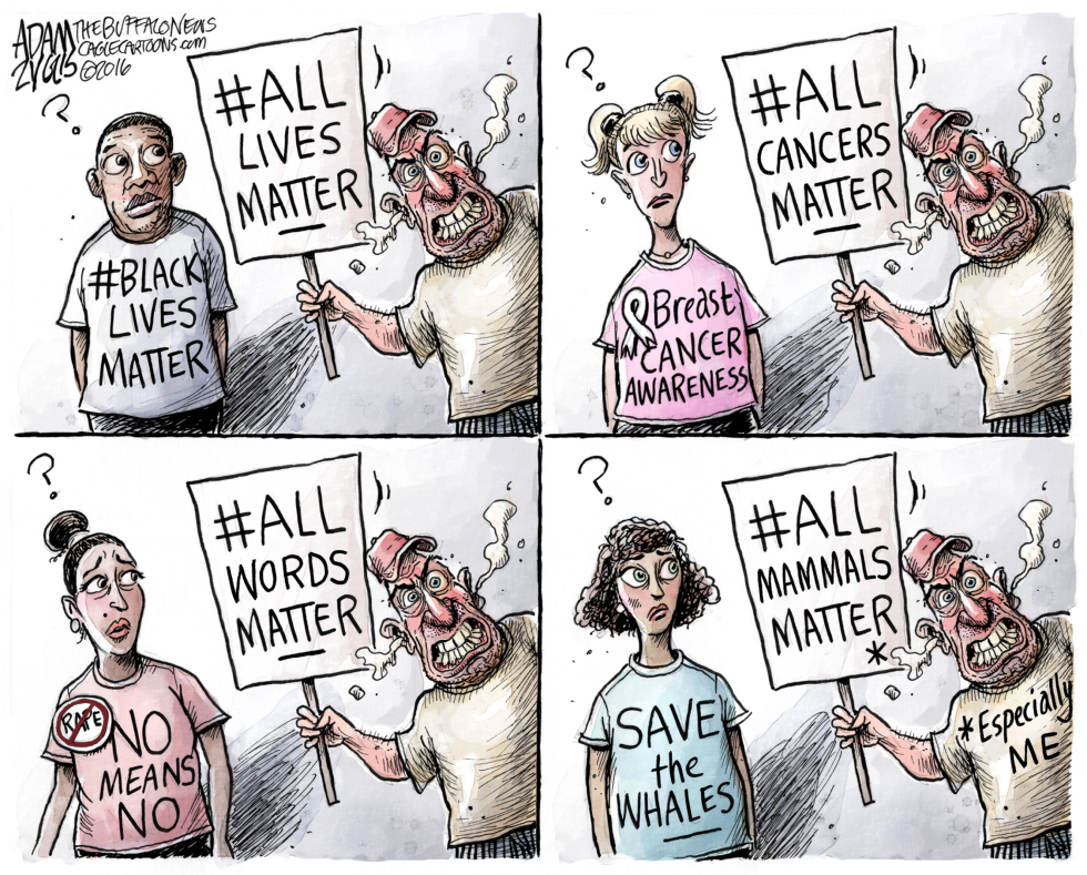  BLACK LIVES MATTER by Adam Zyglis