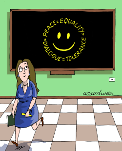 HAPPY FACE by Arcadio Esquivel