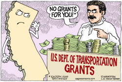 LOCAL-CA NO TRANSPORTATION GRANTS FOR CALIF by Wolverton