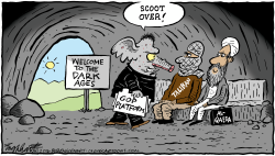 REPUBLICAN PLATFORM by Bob Englehart