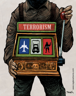 RANDOM TERRORISM by Dario Castillejos