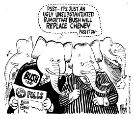 CHENEY RUMOR by Mike Lane