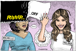 MELANIA RIP OFF by Wolverton