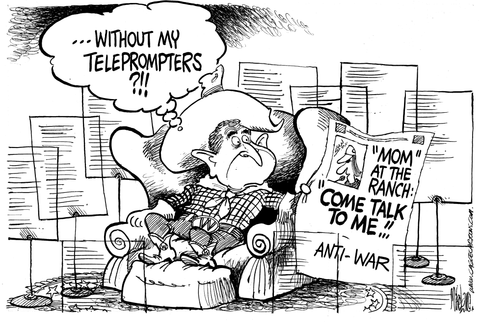  BUT I NEED MY TELEPROMPTERS by Mike Lane