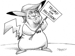 POKEMON TRUMP by Petar Pismestrovic