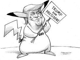 POKEMON TRUMP by Petar Pismestrovic