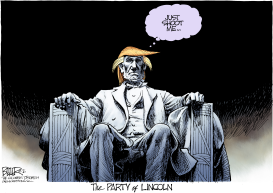 PARTY OF LINCOLN by Nate Beeler