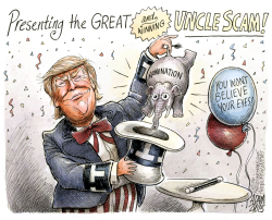 TRUMP NOMINATION by Adam Zyglis